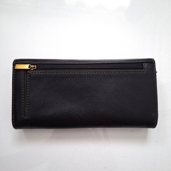 Fossil Cleo Black Clutch Wallet - Picture 2 of 7